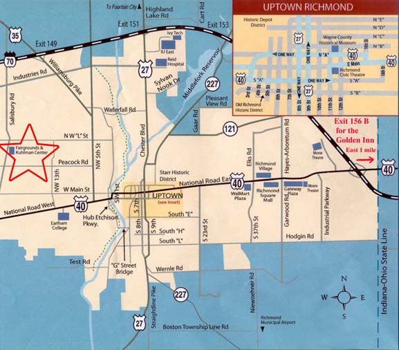 Wayne County Fairgrounds MAP